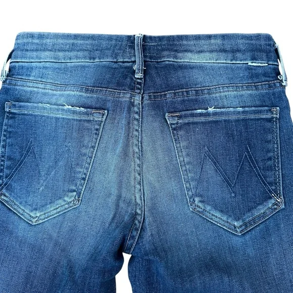 Mother Jeans The Looker Dark Wash Mid-rise Skinny Jean Blue Size 28 - Picture 6 of 10
